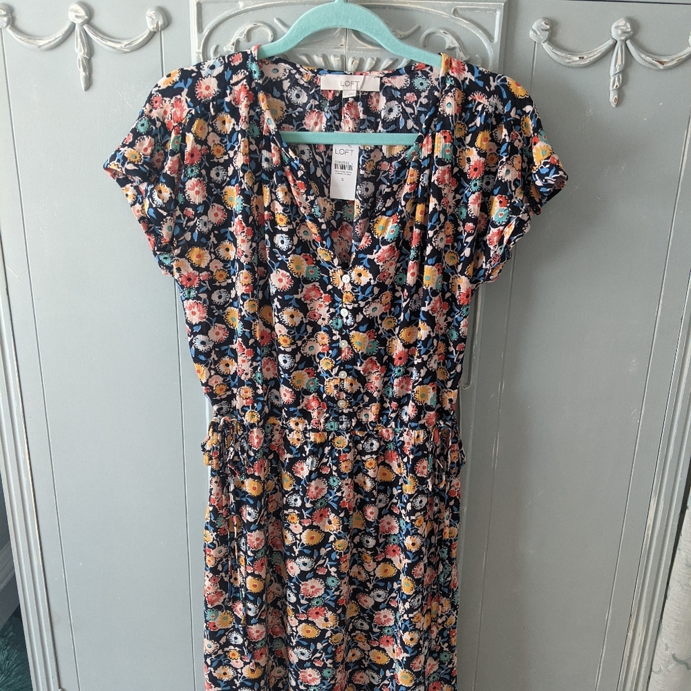 Loft Floral Dress